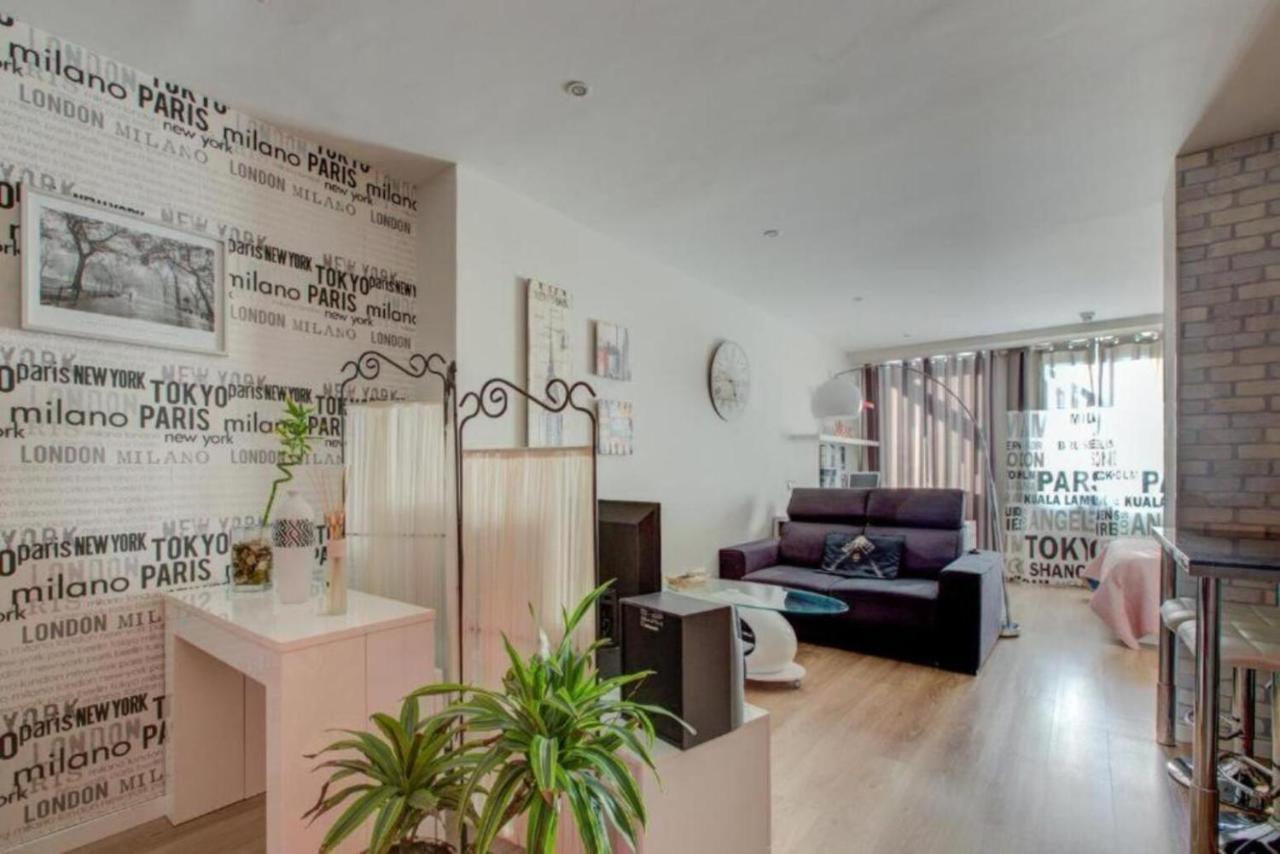 Apartamento Loft En Plaza Espana - Gran Via Madrid Dış mekan fotoğraf