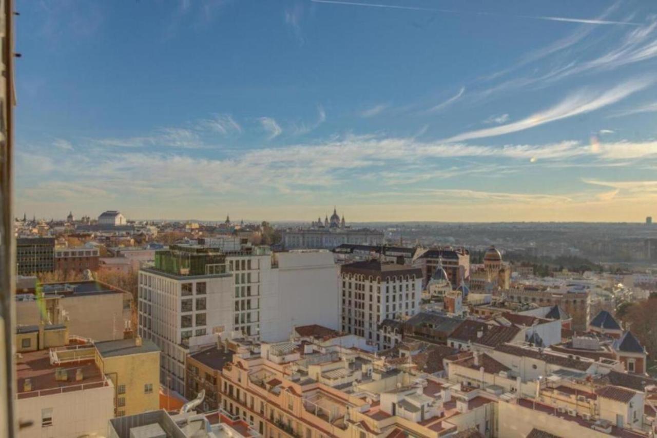 Apartamento Loft En Plaza Espana - Gran Via Madrid Dış mekan fotoğraf